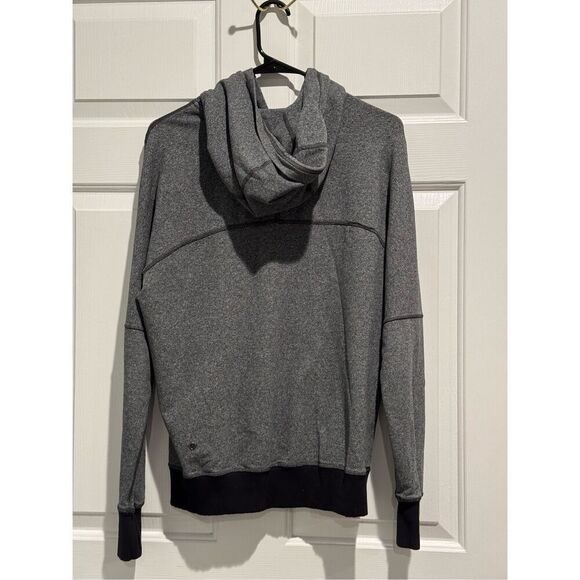 Lululemon Om & Roam Pullover Speckled Black Side Zip Hoodie Sweatshirt Women’s 4 - Picture 14 of 14